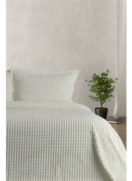 MERINOS Modern Line 3 Piece Blanket Set - Ecru (Boxed Dowry Box)  - Image 1