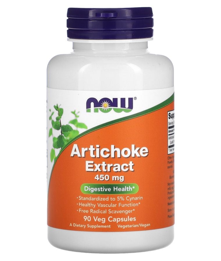 now Artichoke Extract 450 mg 90 Veg Capsules