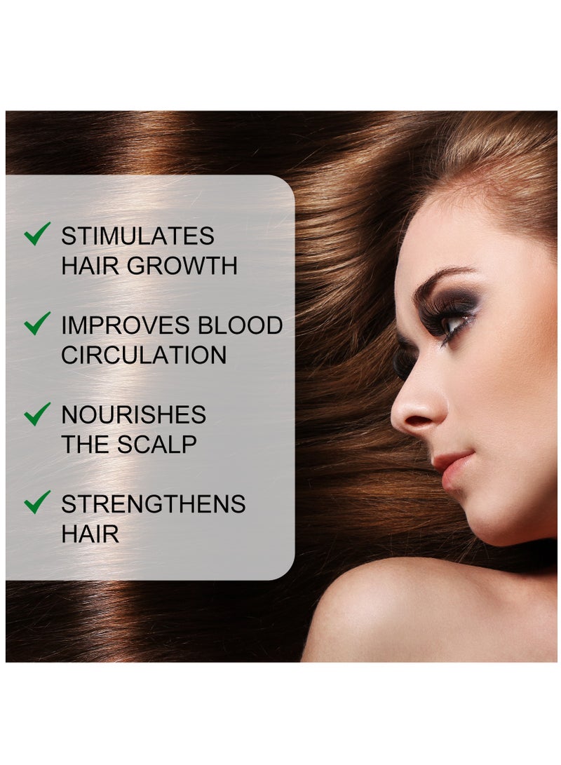 PEPHUCA 60ml Rosemary Essential Oil for Hair Growth Pure Organic Rosemary Oil for Dry Damaged Hair and Growth Hair Scalp Oil Pure and Natural Premium Quality Oil Hair Loss Treatment Oil for Men and Women - Image 4