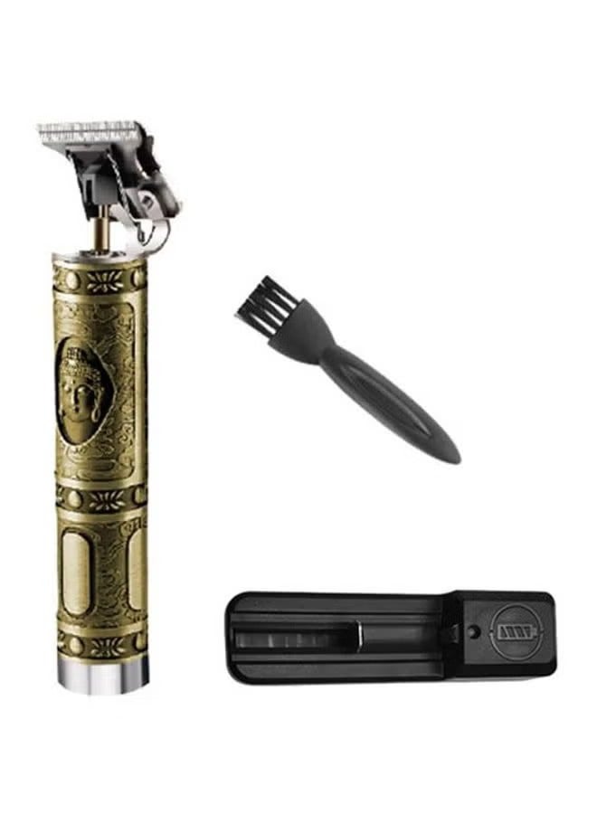 KM-1974A Professional Hair Clipper Kit Gold/Silver/Black - Image 3