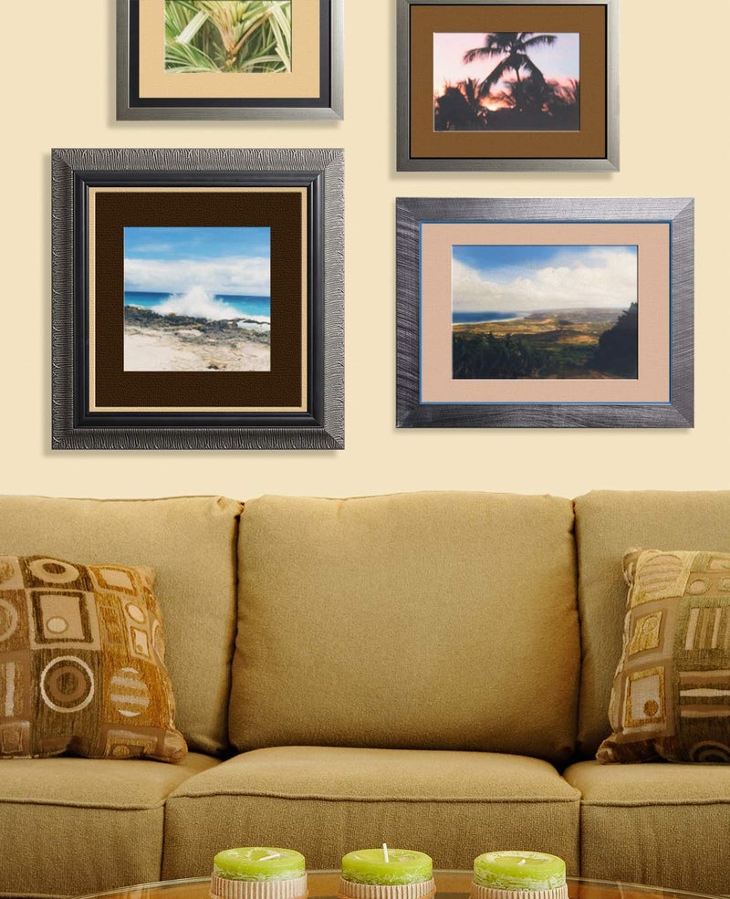 OOK حوامل الصور الاحترافية OOK 50616، حوامل الفن، مبطنة، نحاسية، خطافات صور قابلة لإعادة الاستخدام، 50 رطل (10 مجموعة) - Image 4