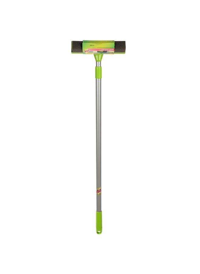 Scotch  Window Cleaner with Extendable Telescopic Stick Green and Grey 16 x x6.6 x 23.3 cm XN005305307 - Image 4