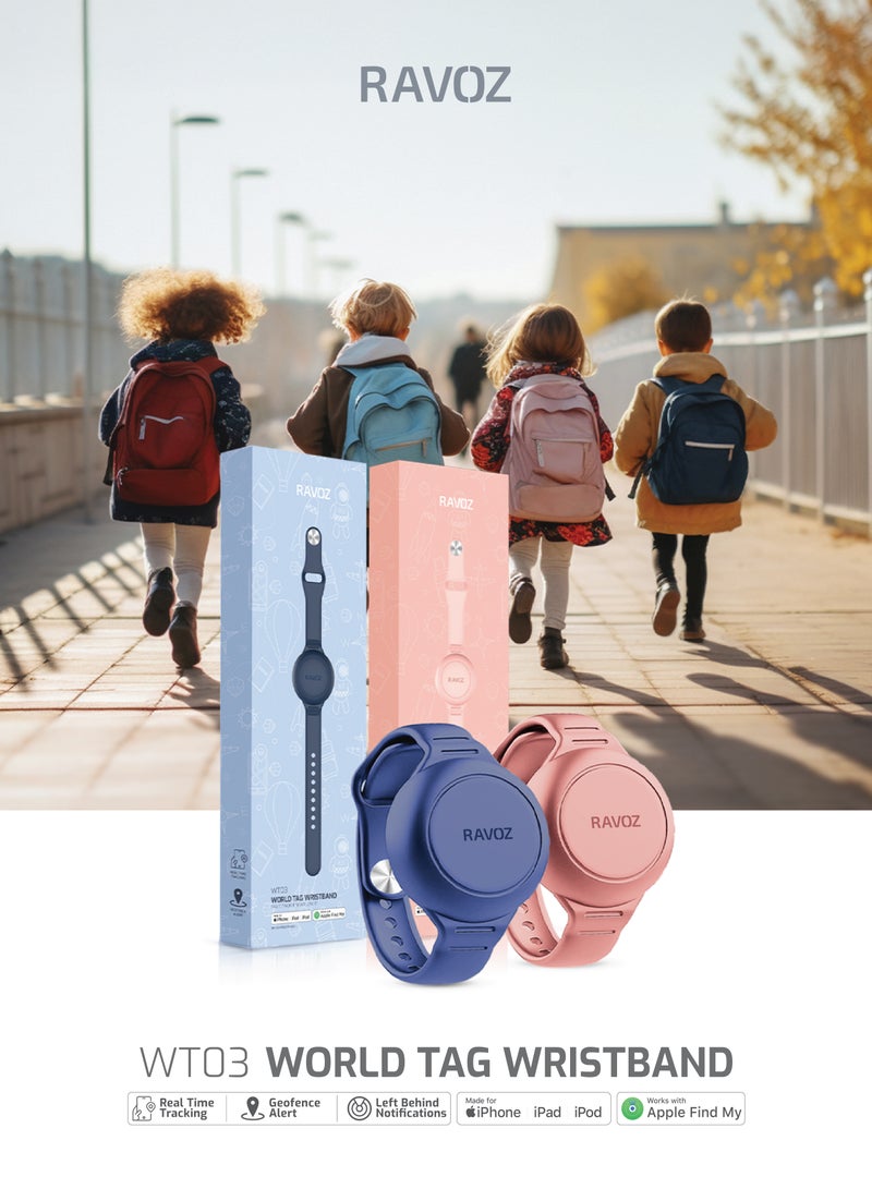 Ravoz World Tag WT03 GPS Tracker Wristband for Kids - Image 4