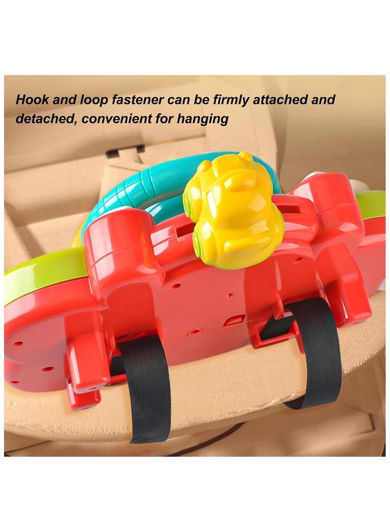 Steering Wheel Toy,Baby Interactive Learning Toy Musical Steering Wheel Toy for Toddler - Image 3