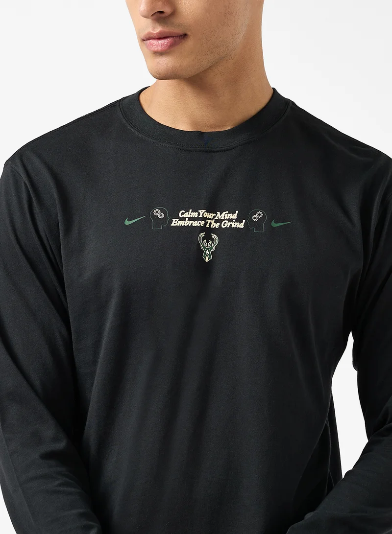 Nike Milwaukee Bucks Max90 T-Shirt