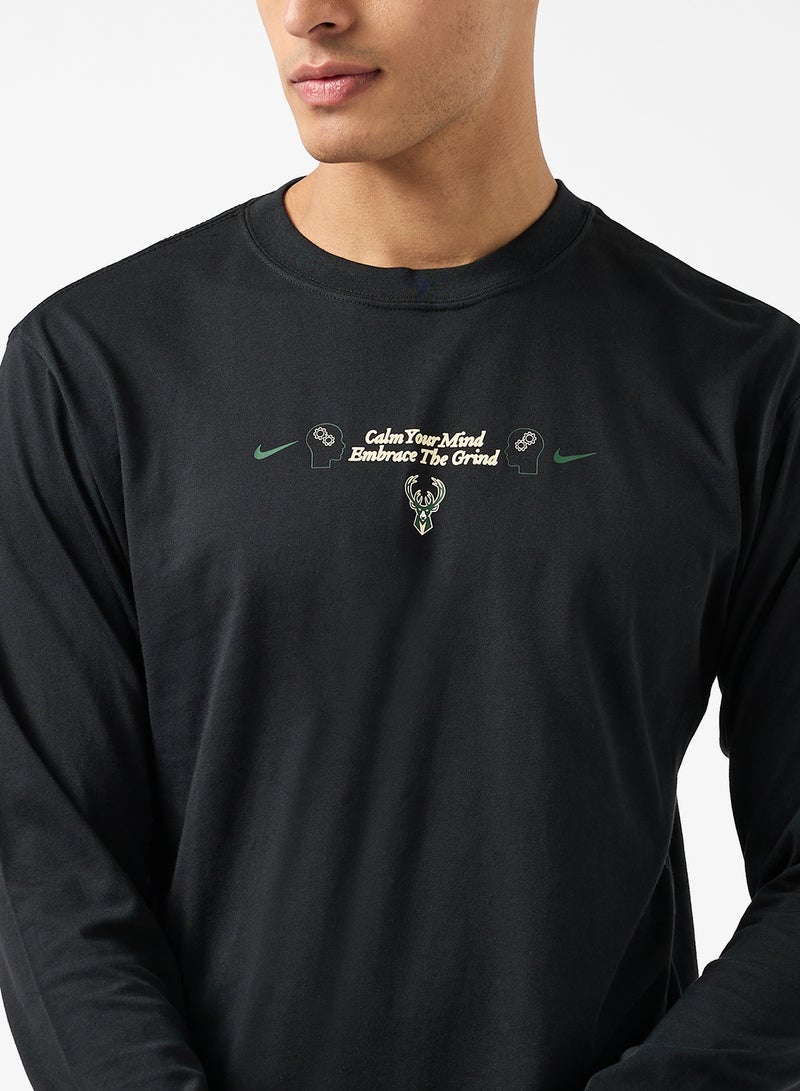 Nike Milwaukee Bucks Max90 T-Shirt - Image 3