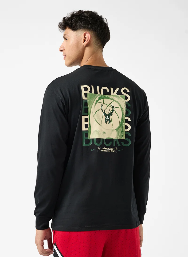 Nike Milwaukee Bucks Max90 T-Shirt
