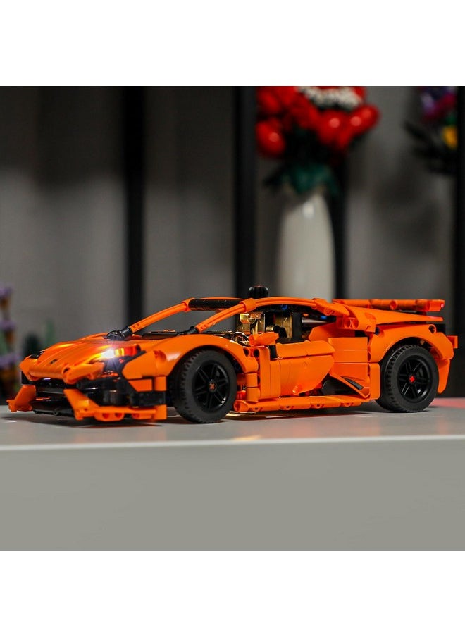 BRIKSMAX BRIKSMAX Led Lighting Kit for Lego-42196 Lamborghini Huracán Tecnica Orange - Compatible with Lego Technic Building Set- Not Include Lego Set  - Image 2