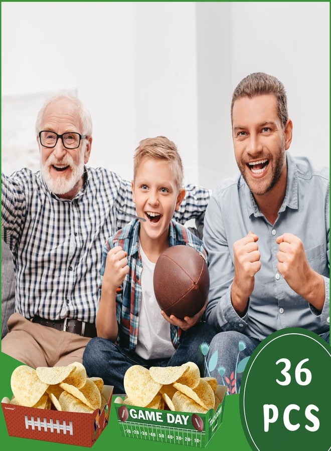 Animsco 36 Pcs Football Snack Bowl Party Supplies，Football Food Trays for Tailgate Football Birthday Party Dinner Sports Event Decorations - Image 5
