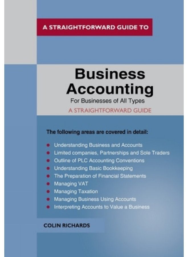 Business Accounting For Businesses Of All Types - Paperback