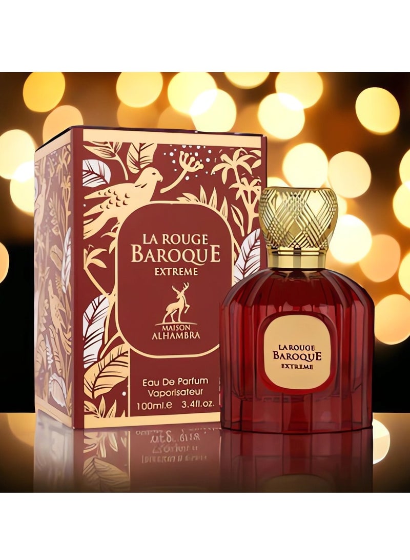MAISON ALHAMBRA LA ROUGE BAROQUE EXTREME EDP 100 ml - Image 2