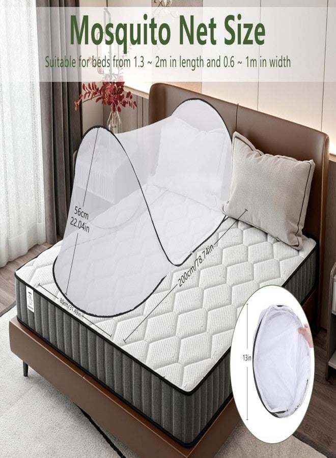 Large Up Tent, Portable Foldable Tent, Camping Net with Net Bottom, for Bed Camping Travel Patio - Image 1