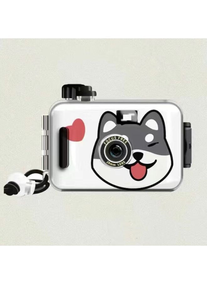 Generic The Birthday Girl Student Who Is Going To Take Heart Of The Shooting Camera Film Is Getting Started With Cheap Photos Wholesale.-Color:Husky Gift Box Gift Bag Packaging-camera + Gift + Gift Box  - Image 1