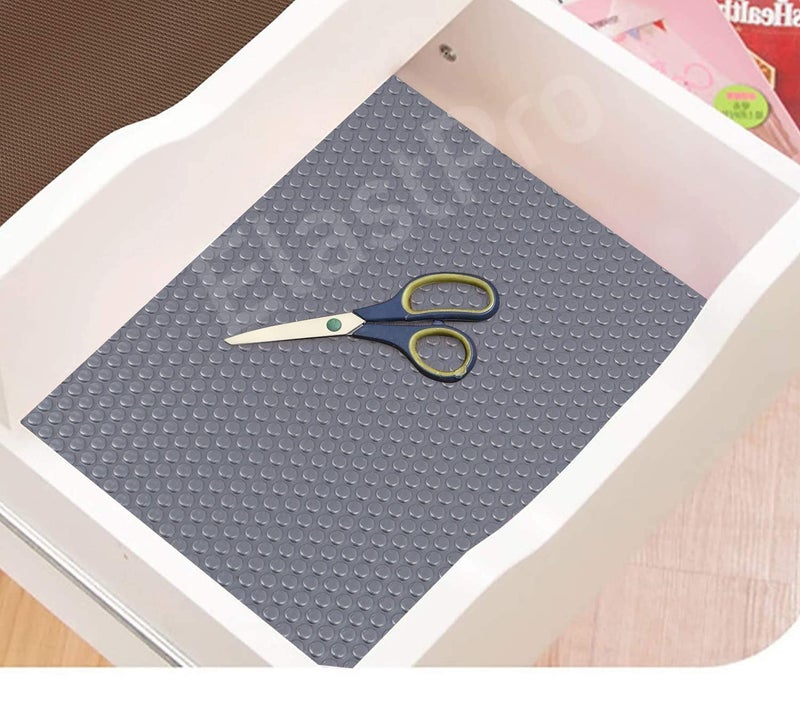 ElastPro EVA Mat, Anti Slip Mat/Sheet for Fridge, Kitchen, Drawer mat, Shelf Liner (Metallic Grey, 45 cm X 1.5 m) - Image 4