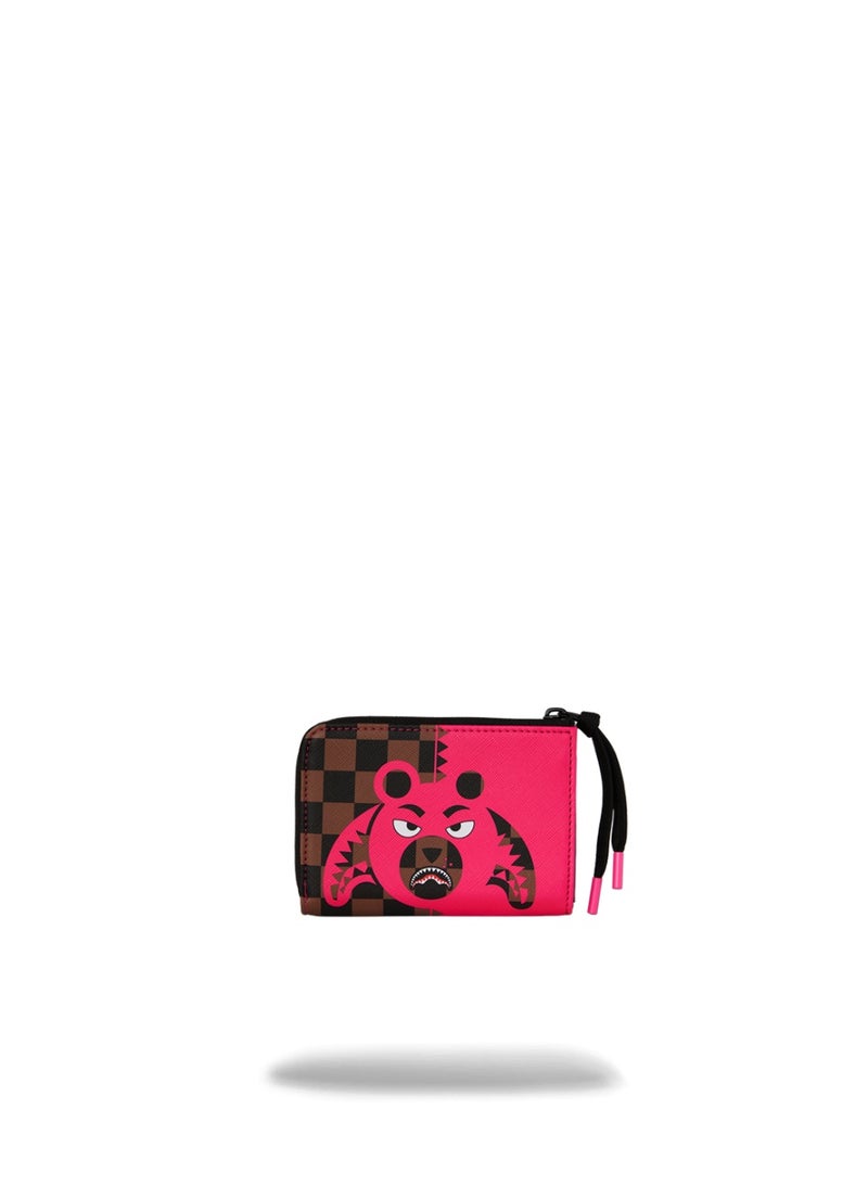 SPRAYGROUND SG PINK BEAR SHARK WALLET - Image 1