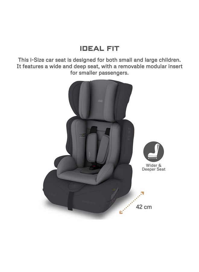 neobreez I-Elek 3 In 1 Universal Children‘S I-Size Toddler Car Seat, Ece R129, Group 1/2/3, High Back Booster Seat, Adjustable Headrest, 3-Point Safety Belt, 5 Point Harness  (9-36 Kg, 76-150 Cm, 15M To 12Yrs)  - Image 3