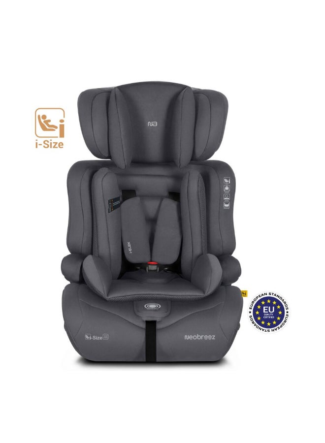 نيوبريز مقعد سيارة عالمي للأطفال  في ، معزز عالي الظهر، مسند رأس قابل للتعديل، حزام أمان  نقاط، حزام  نقاط، - كجم،  شهرًا -  سنة، المجموعة - Image 3