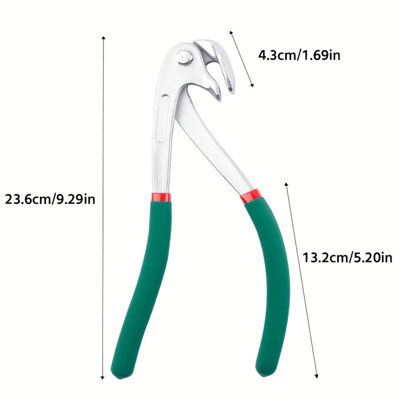 1 Set Car Paintless Dent Repair Kit with Pair of Gloves Door Fender Panel Crimp Ergonomic Pliers Autobody Restoration Tools for Vehicle Body Repair DIY - Image 2