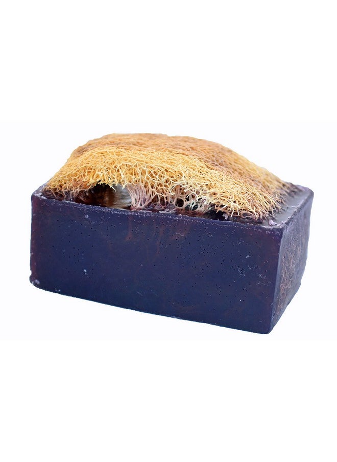 Falls River Soap Company Luffa Soap Bar (4.5Oz)Lavenderexfoliating Soap Handmade Glycerin Soapfalls River Soap  - Image 1