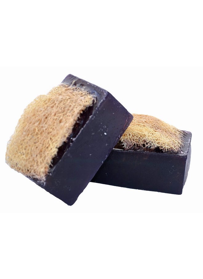 Falls River Soap Company Luffa Soap Bar (4.5Oz)Lavenderexfoliating Soap Handmade Glycerin Soapfalls River Soap  - Image 3