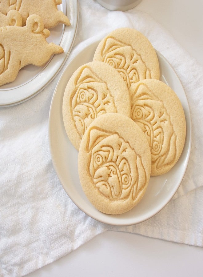 Bakerlogy قطاعة بسكويت على شكل وجه كلب البج، قطعة واحدة - بيكرلوجي - Image 3