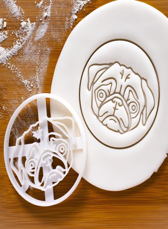 Bakerlogy قطاعة بسكويت على شكل وجه كلب البج، قطعة واحدة - بيكرلوجي - Image 2