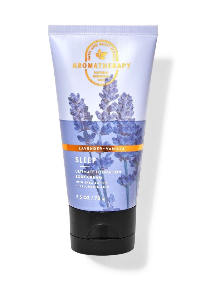 كريم الجسم النهائي للترطيب بحجم السفر برائحة اللافندر والفانيليا