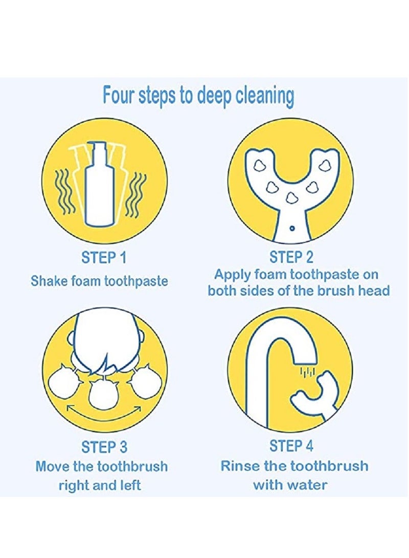 RSG 360 Oral Cleaning Kids U shaped Manual Toothbrush - Image 4