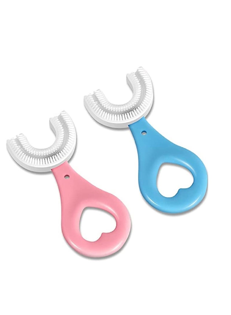 RSG 360 Oral Cleaning Kids U shaped Manual Toothbrush - Image 1