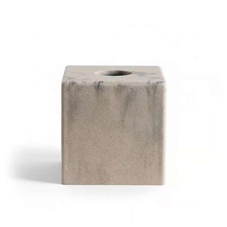 Pan Home Mist Tissue Box Cover 14x14x14.5cm-Beige - 211AIC9903877 - Image 3
