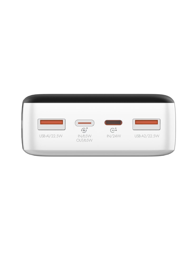 JAJEEK PQ27 Big Capacity 20000mAh Newest Fast Charging Powerbank, 65W Super Fast Portable Power Bank for Laptop, Notebook, Smartphone, Tablet – High-Capacity Mobile Charger - Image 3