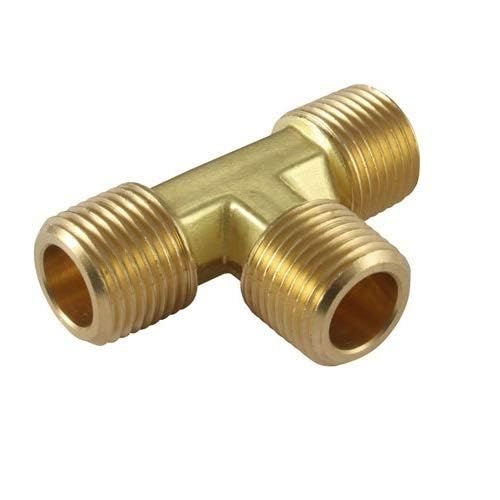 PADMAVATHI ENTERPRISES Merababa Brass Tee 12 BSP Thread Male Equal 3 Way TShaped for Plumbing Fitting