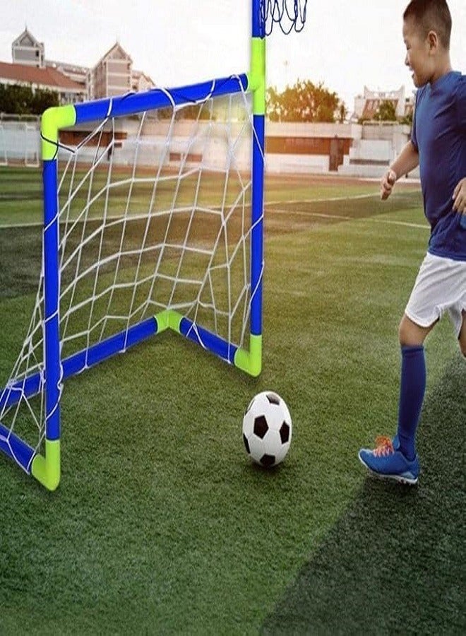 ماركة غير محددة 2 In 1 Goal Set With Basketball Hoop Kit For Kids  - Image 3