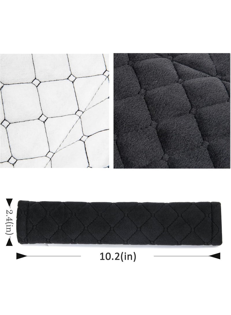 Soft Auto Seat Belt Cover Seatbelt Shoulder Pad 2 PCS for a More Comfortable Driving Compatible with All Cars and Backpack Black - Image 5