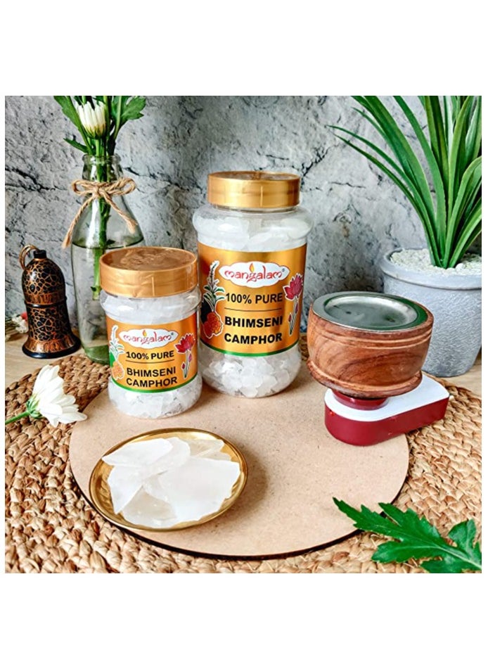 Mangalam MANGALAM Bhimseni Camphor Chunk 50G Jar   Pack Of 1  - Image 3