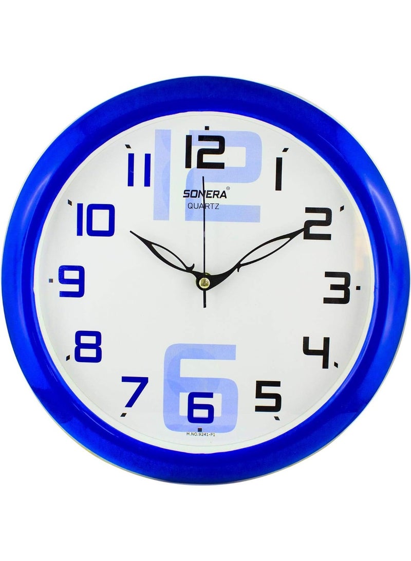 Sonera Analog Wall Clock-9241- Blue color - Image 1