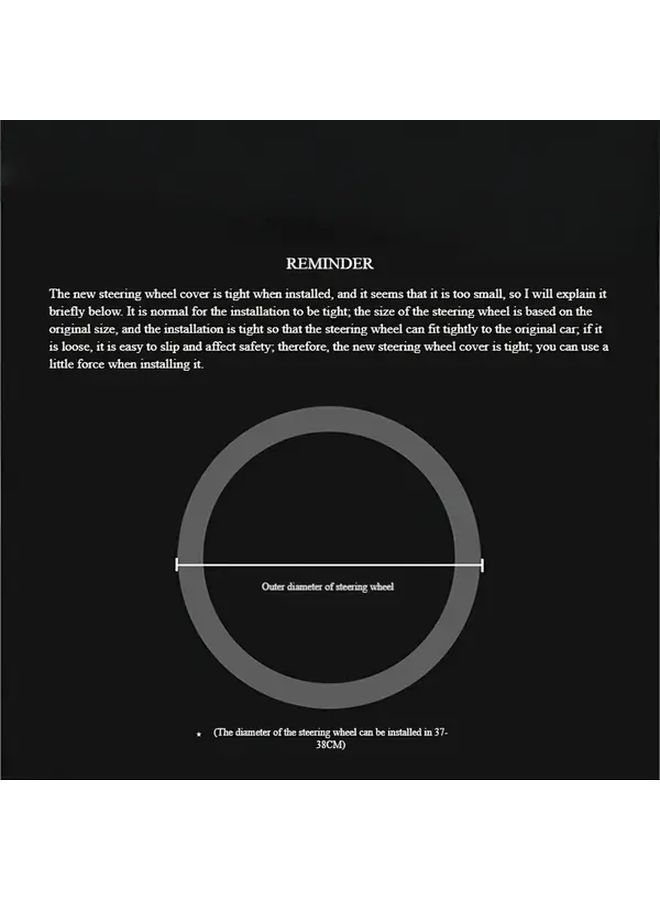 Blue 5D Honeycomb Steering Wheel Cover Breathable Comfortable Grip Vehicle Upgrade Soft Touch Daily Commuters - Image 2
