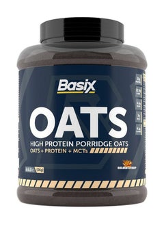 Basix Oats Protein Porridge 3kg Golden Syrup 