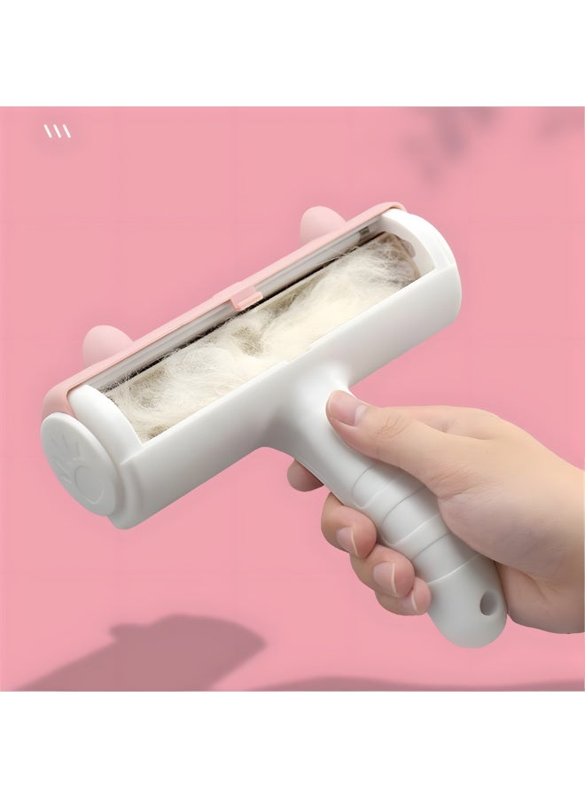 Pet Hair Remover Tool for Cats and Dogs Multi-Surface Fur and Lint Cleaner for Sofa Carpet Clothing and Bedding Portable Easy to Use for Removing Loose Hair and Shedding Efficiently - Image 3