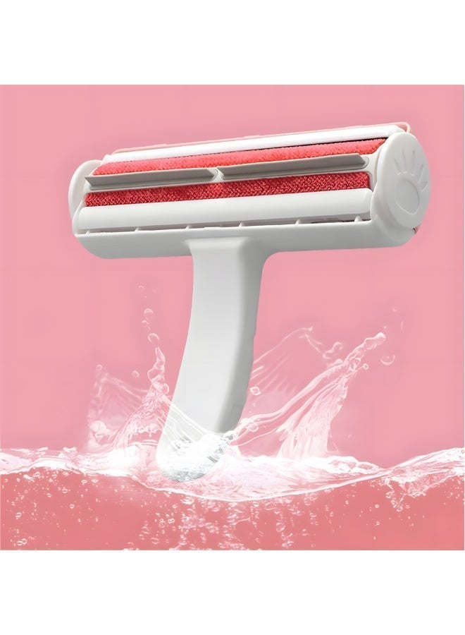 Pet Hair Remover Tool for Cats and Dogs Multi-Surface Fur and Lint Cleaner for Sofa Carpet Clothing and Bedding Portable Easy to Use for Removing Loose Hair and Shedding Efficiently - Image 4