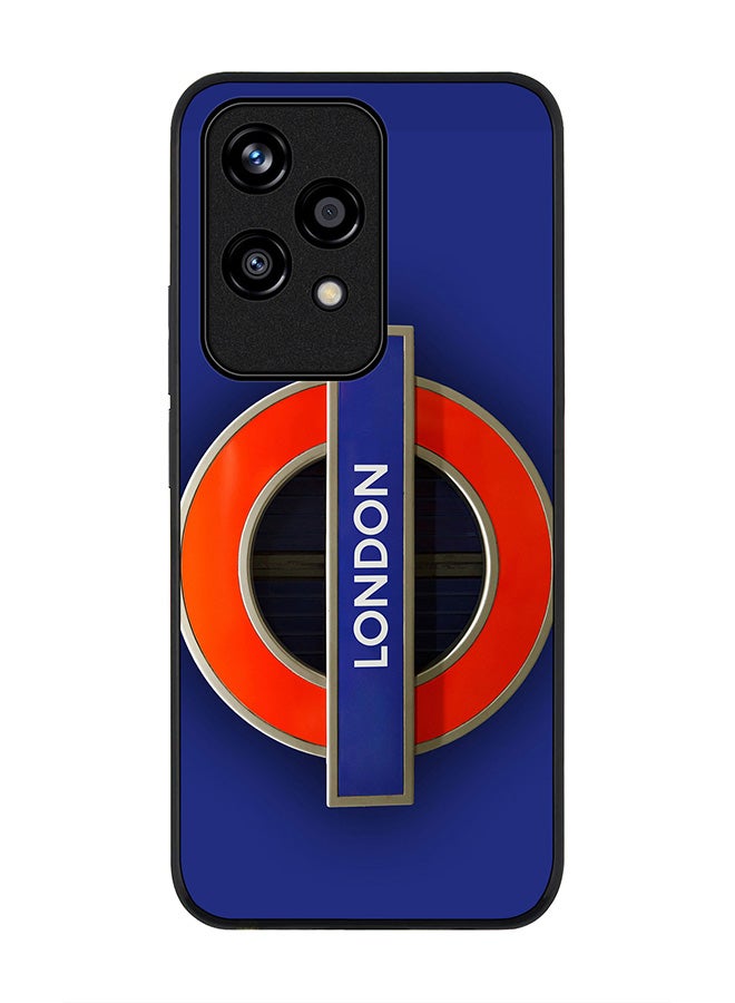 Stylizedd Rugged Black edge case for Honor 200 Lite, Slim fit Soft Case Flexible Rubber Edges Anti Drop TPU Gel Thin Cover -  Mind The Gap - Image 1