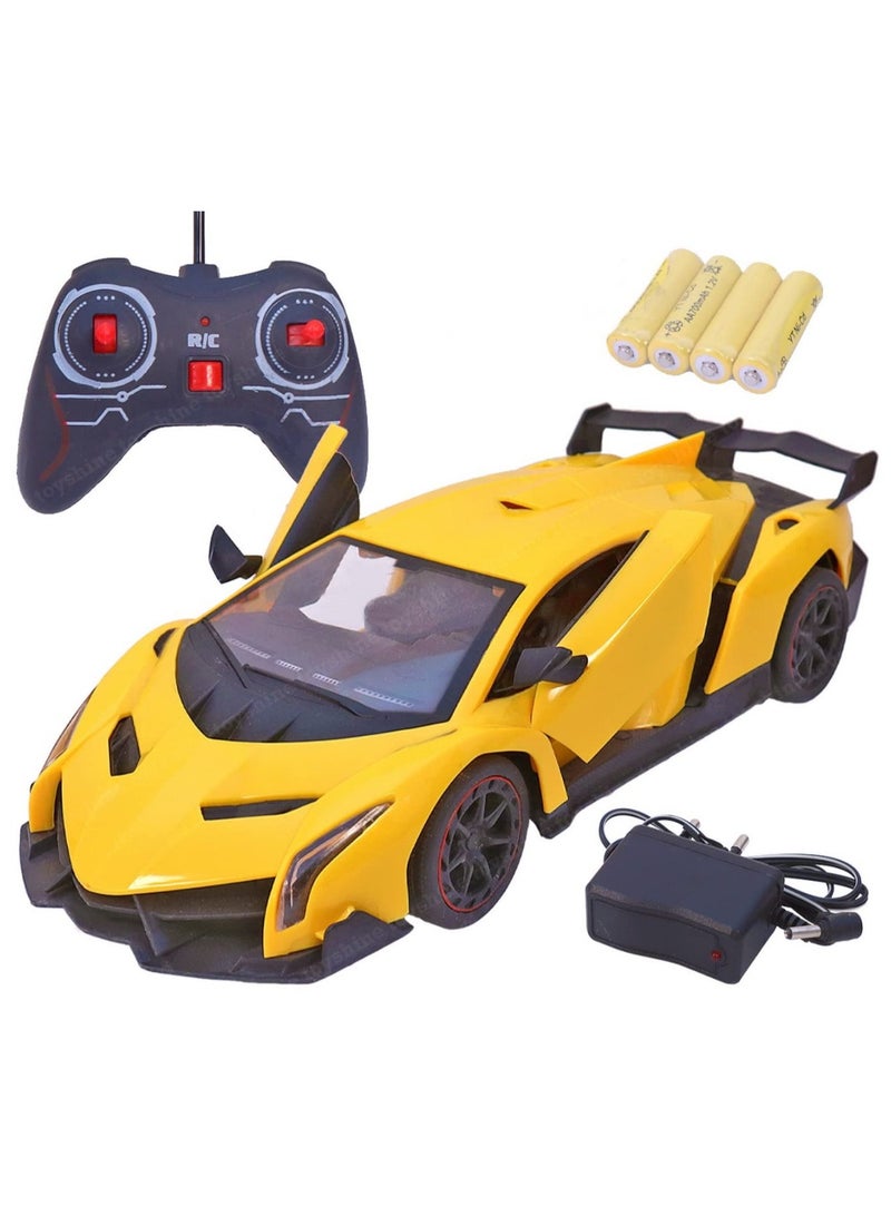 Toyshine 1:14 Remote Control Sports Car Models Charging Control Pedal Steering Wheel Gravity Induction Drift RC Children's  - Image 1