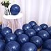 DECGOL Navy Blue Balloons 100pcs Dark Blue Latex Party Balloons Different Sizes 18 12 10 5 Inch Night Blue Balloon Garland for Birthday Party Graduation Baby Shower Wedding Holiday Balloon Decoration - Image 4