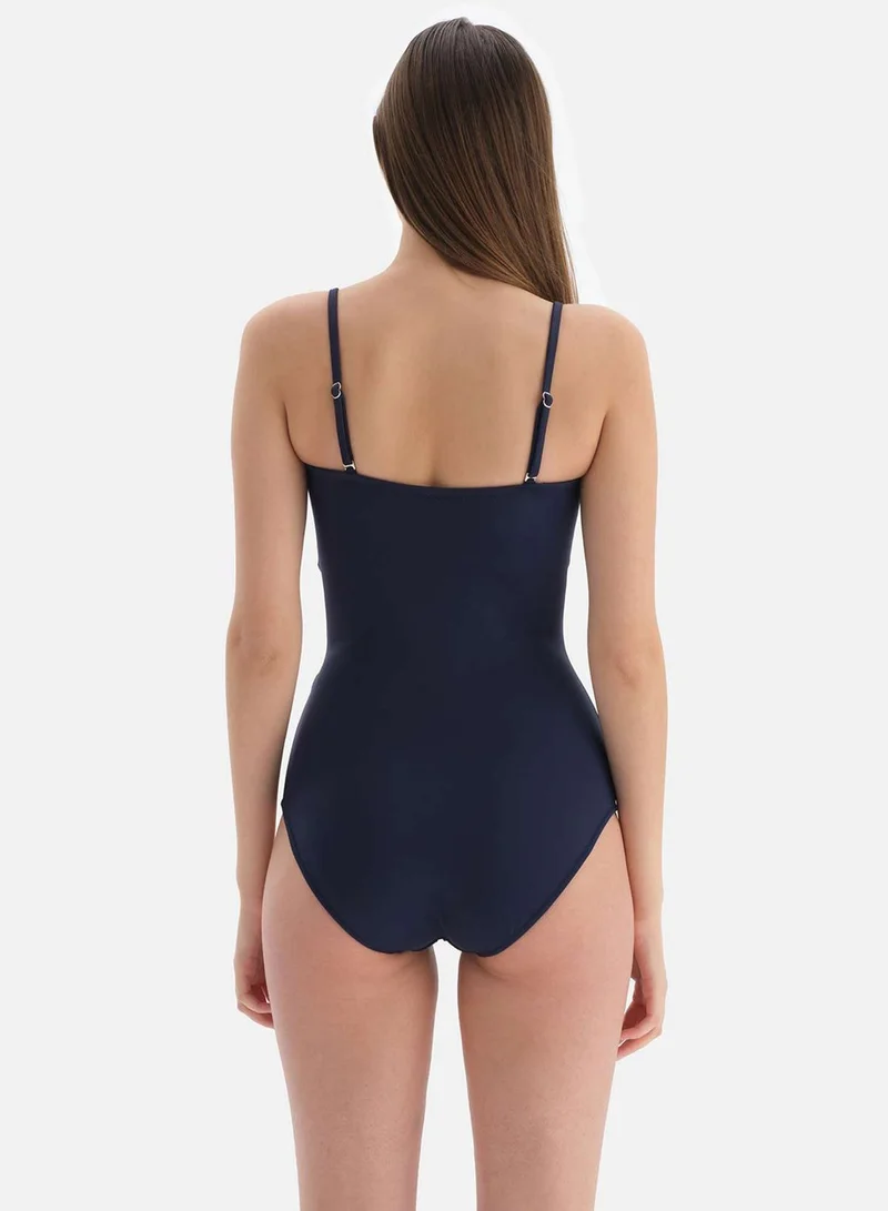 dagi Plunge Neck Swimsuit