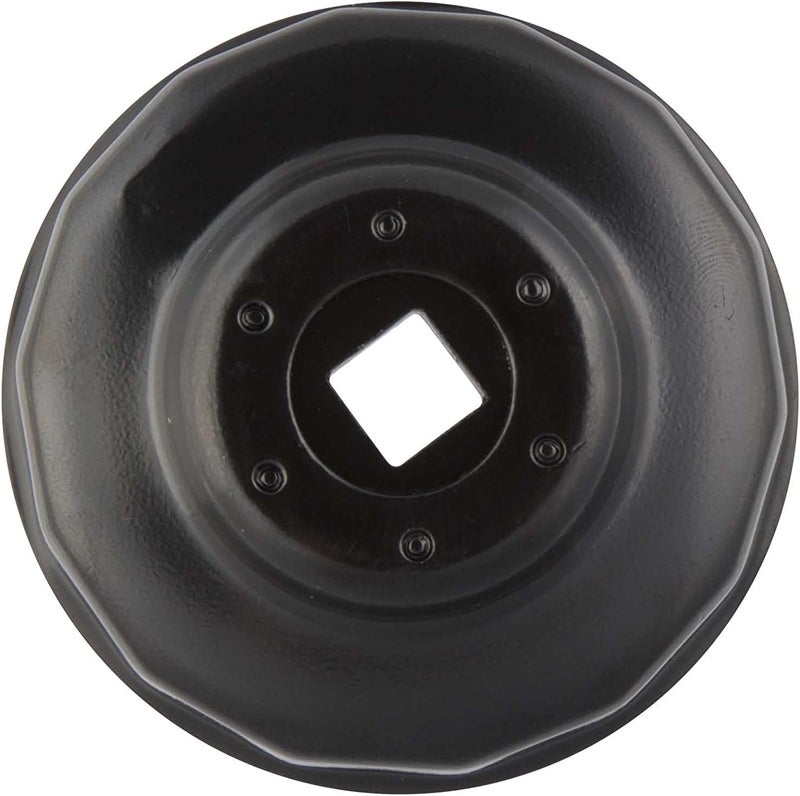 Steelman Low Profile Oil Filter Cap Wrench Socket 65mm and 67mm x 14 Flute, 3/8-inch Drive, Heavy Duty Chrome Vanadium Steel - Image 2