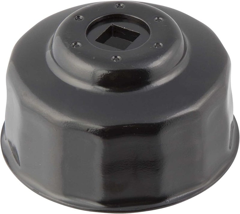 Steelman Low Profile Oil Filter Cap Wrench Socket 65mm and 67mm x 14 Flute, 3/8-inch Drive, Heavy Duty Chrome Vanadium Steel - Image 1