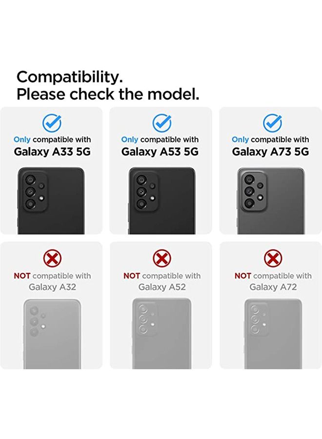 Samsung Galaxy A73 5G / A53 5G / A33 5G Tempered Camera Lens Screen Anti-scratch Display Protector Shockproof Friendly Easy Install Protection - Image 4