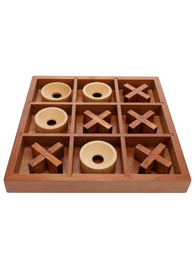 WE Games WE Games Tic-tac-Toe Wooden Board Game  - Image 5