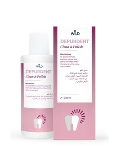 DEPURDENT Mouthwash, Clean & Polish - 400 Ml 