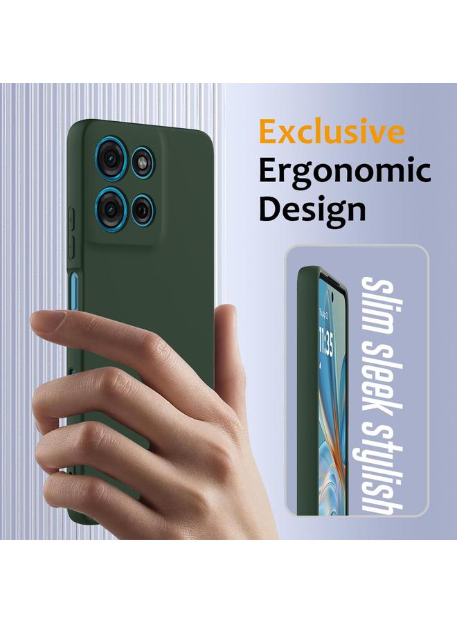 S-TOP Case For Motorola Moto G75 5G Shockproof Silicone Magsafe Phone Case - Image 4